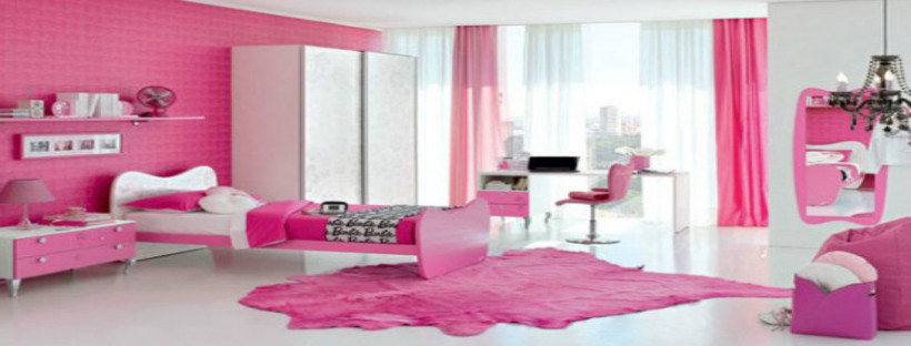 pink bedroom