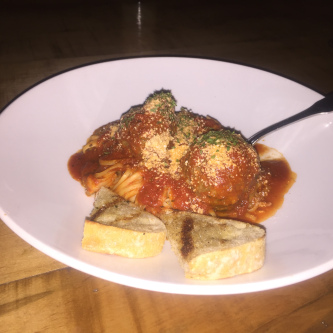 Linguine and Meatballs