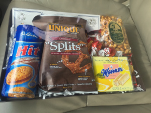 Lindsay Acura gives you free snacks when you buy a car! I'm excited for lemon wafers :)