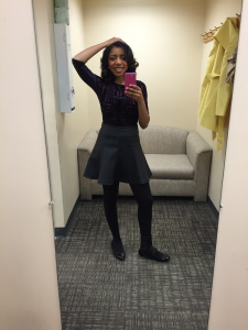 I hate the way flats look with dresses/skirts. #SufferThrough