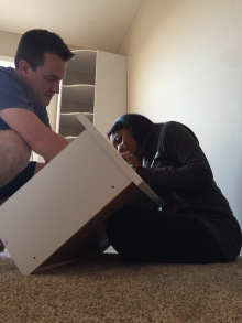 These dressers were the hardest to put together!