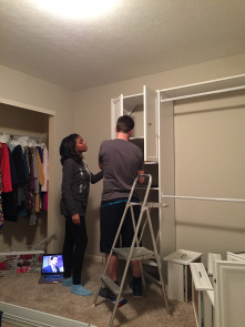 We had The Office playing on my laptop the whole time.