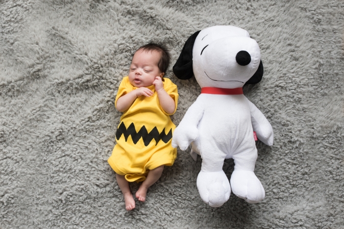 Baby Snoopy newborn photos