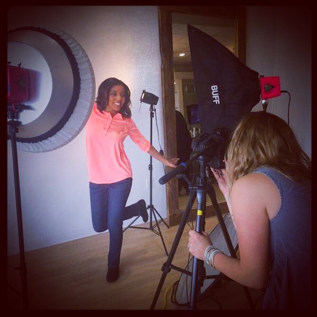 So fun to be included in the #BlowoutBabes photo shoot at @theblowoutbar today! #HappySunday #LifeInCbus 💆🏾📷