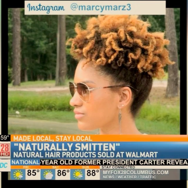 Here's a clip from this morning's #MadeLocalStayLocal segment on @GoodDayColumbus! I featured @TashaBranham's @NaturallySmitten hair products and I included a quick slideshow exhibiting #NaturalHair perfection! (Full disclosure: #ILikePuttingMyFriendsOnTV😋) I know some beautiful people 💁🏽. #HairEnvy #TeamNatural #ChicNaturalistas @missyb_live @gojoco @iamsaraijones @courgasm @nia_noelle @marcymarz3 @_thesociallight 🎥📺#GDCFeatureReporterFun